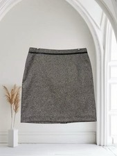 Ann Klein Women s Pencil Skirt Size 10 Black Grey Classic Fall Holiday Chic 59