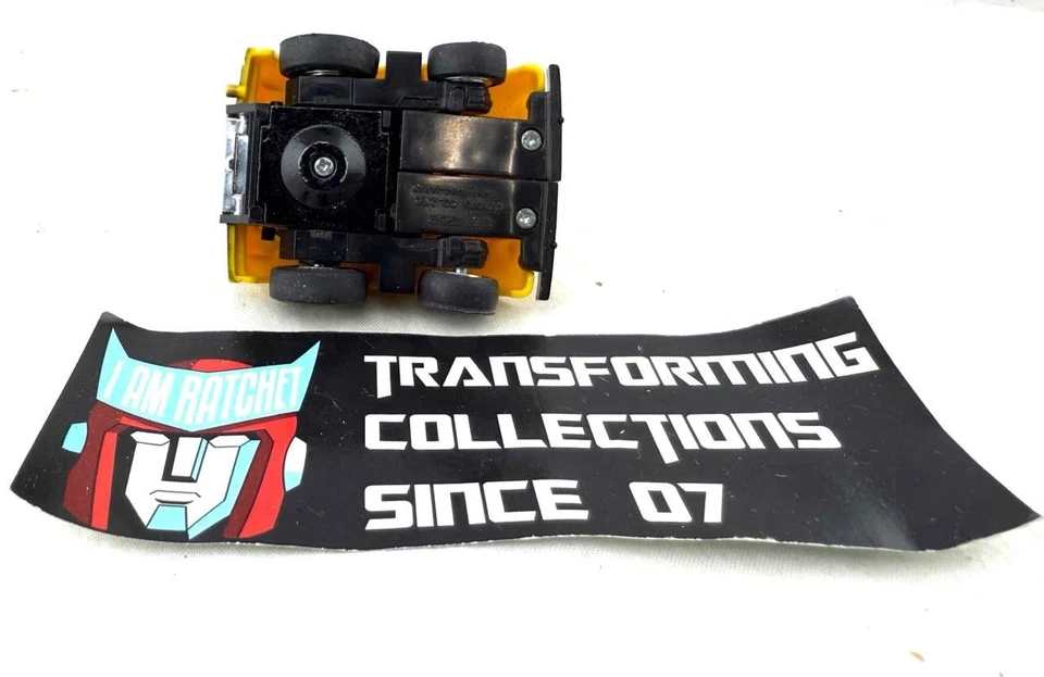 Transformers Original G1 1984 Minibot Yellow Bumblebee Complete - Image 4 of 4