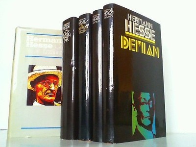 5 Bücher: 1. Große Erzählungen. / 2. Das Glasperlenspiel. / 3. Der Steppenwolf. 