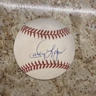 Davey Lopes Autographed Baseball Cut Out
