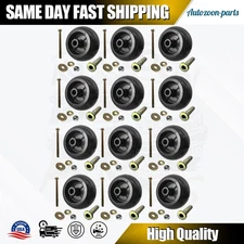 12Pk Deck Wheels & Hardware Kit for Exmark 103-8415,116-9981,103-5364,3211-46