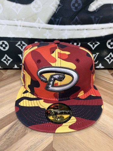 New Era Hat Club Arizona Diamondbacks D Backs Color Camo Exclusive 7 1/2 - Picture 3 of 5