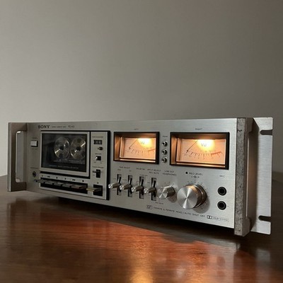 Sony TC-K5 Cassette Deck w/AH-4A Handle Green Motor Ferrite Head