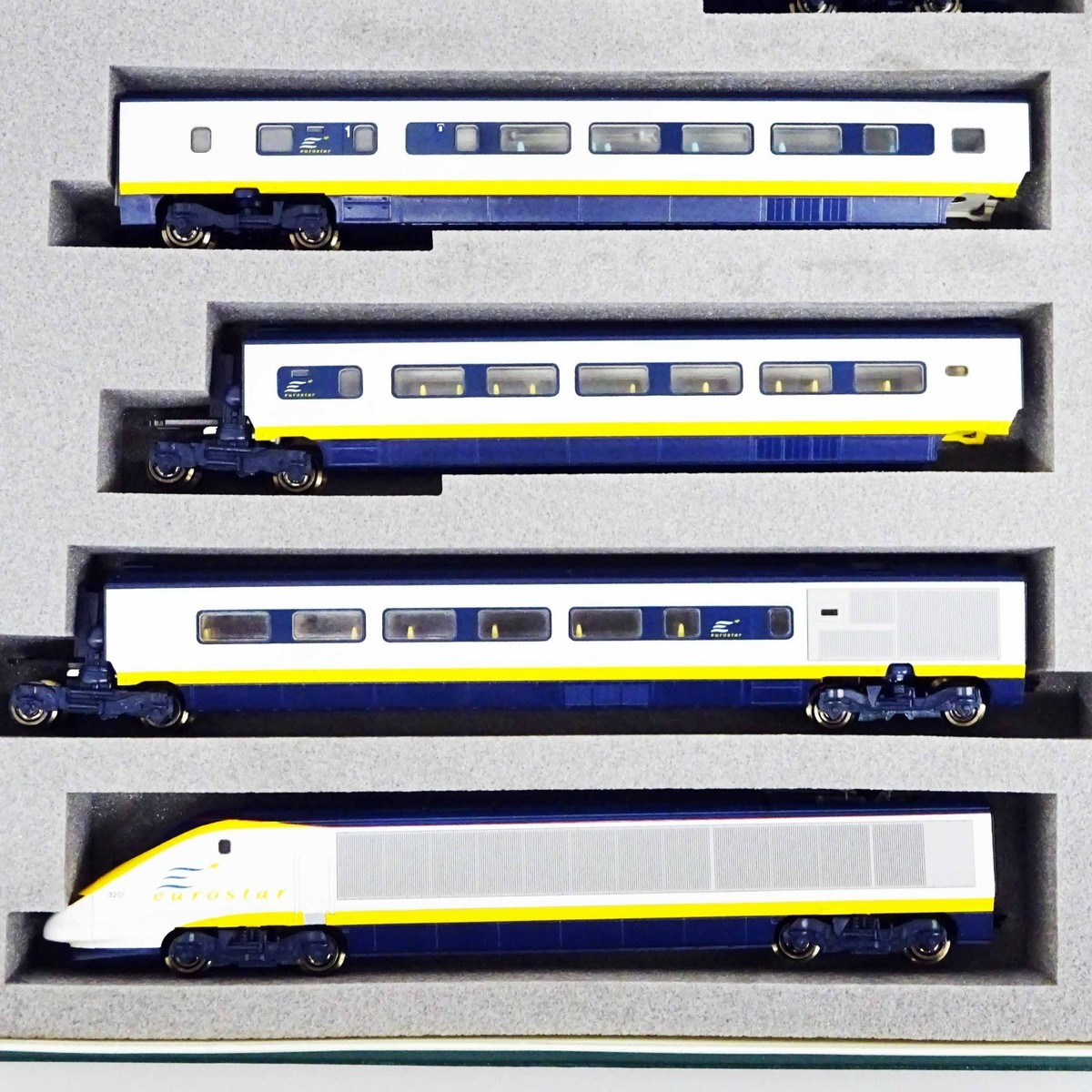 鉄道模型 KATO eurostar 4 CAR SET 10-328 Kato 10-328 Class 373 Eurostar 4 Car Add-On Pack - Hattons