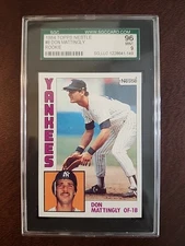 1984 Topps - Don Mattingly #8 Nestlé (RC)