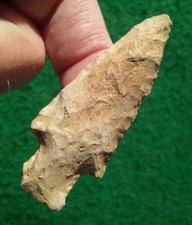 2-9/16" STRINGTOWN OHIO ARROWHEAD Authentic Indian Artifact AUTHENTIC ARROWHEAD