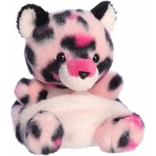 Aurora Palm Pals Regina Pink Leopard 5-Inch Stuffed Animal Plush