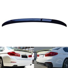 Performance Stil Heckspoiler für BMW 5er F90 G30 2017-2023 Schwarz Spoilerlippe
