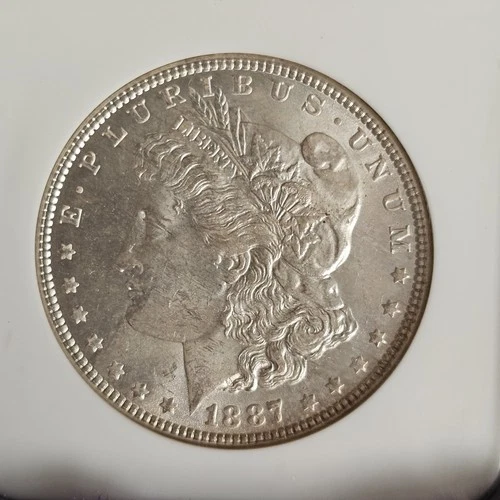 🚚⚡️VIDEO 👀🔥BEAUTIFUL 🔥1887 Morgan Silver Dollar MS64 Old Fatty NGC Certified