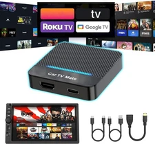 Car TV Mate Pro with Wireless CarPlay Adapter, 2025 New HDMI Multimedia Adapt...