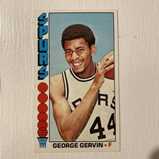 1976-77 Topps Basketball Card #68 George Gervin San Antonio Spurs Forward VG-NM
