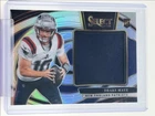 DRAKE MAYE 2024 SELECT FOOTBALL JUMBO ROOKIE PATCH SILVER PRIZM RC /149 Q6233