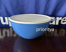 Tupperware Thatsa Mezclador Servir Tazón Mediano 19 Tazas/4.5L Azul Aciano Nuevo