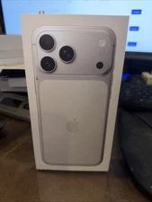 iPhone 17 Pro MAX  256 GB Sliver Original EMPTY BOX ONLY A3257 NO CABLE