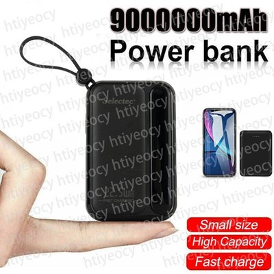 Power Bank 9000000mAh Charging Portable External Battery Backup For Cell Phone