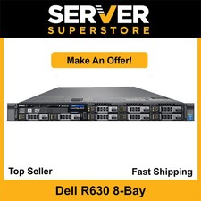 Dell Poweredge R630 Server 2x E5-2630 V3 16 Cores H730 256GB RAM 4x 300GB SAS