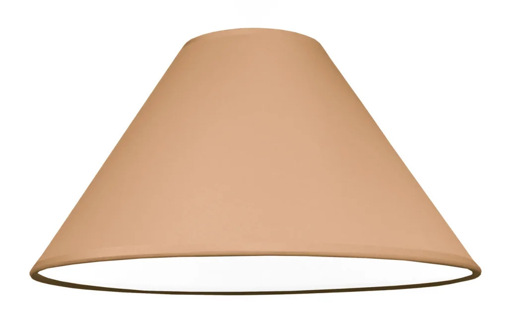 Lampshade Orange 14"" Coolie Terracotta Cotton 355mm