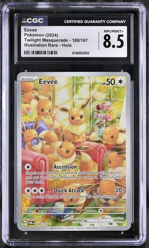 Eevee graded CGC 8.5 for sale on eBay