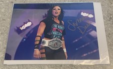 Serena Deeb Autograph Signed Auto 8x10 Photo Diva WWE WWF ROH TNA AEW COA