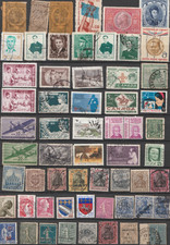 MONDE ! LOT de Timbres anciens depuis 1900 ! NEUFS et Surcharges