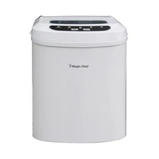 Magic Chef MCIM22W Ice Maker, 27 lbs/day, Portable, White