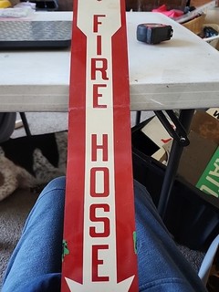 fire hose sign