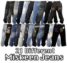 MISKEEN JEANS MEN'S 21 DIFFERENT DESIGNS SIZE 36 UP TO 44