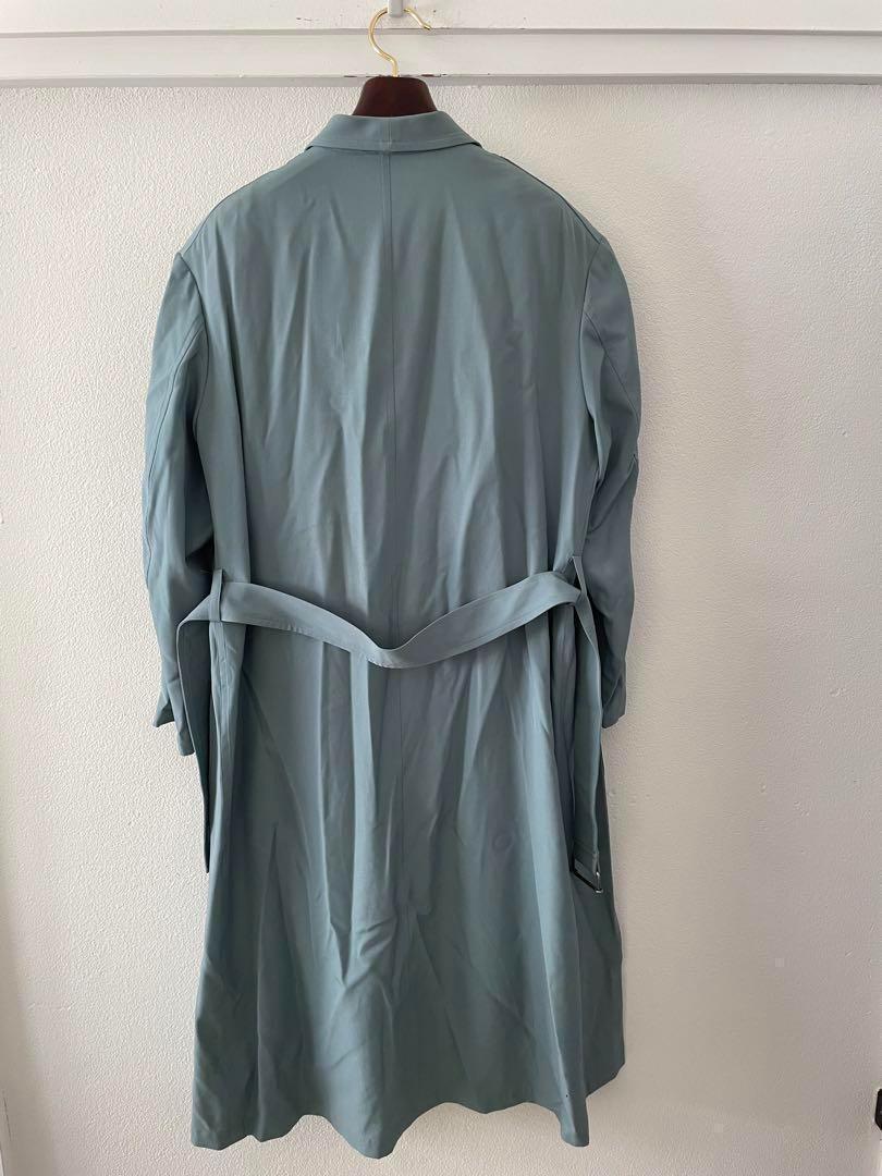 Y's Yohji Yamamoto 90s Gabardine Coat Black Size L Pre-owned