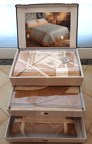 LE REINE BY COSMO VERSACE , CORREDO LETTO MATRIMONIALE '' PORTOFINO '' - Foto 3 di 13