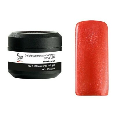 Gel Couleur Pour Ongles Peggy Sage Techni Gel - Teinte Sweet Corail, 5g, UV/LED - Neuf