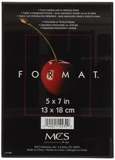 MCS Format Frame 5x7 Black (Same Shipping Any Qty)
