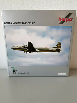 1:200 Herpa Wings TAI Transports Aériens Intercontinentaux Douglas DC-6B 554015