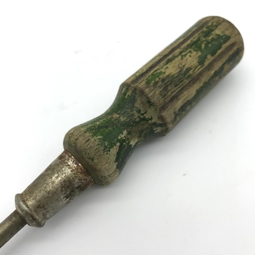 JÖRG 1661 Schraubendreher ca. 200mm Jorg Screwdriver Green Handle Tool kit vw - Picture 3 of 9