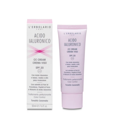 L'ERBOLARIO SRL L'Erbolario Acido Ialuronico CC Cream Perfezionante Tonalità Caramello Anti-age
