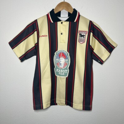 Ipswich Town 1997-1998 Away Jersey | Vintage Soccer Boys Large | eBay