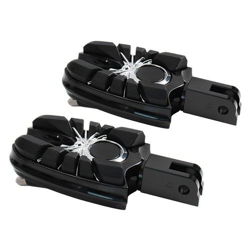 1 Pair Front Rider Footrests Wide Footpegs For Honda Gold Wing GL1800 2001-2024 - Picture 5 of 11
