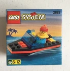 LEGO System Vintage Set Speedboat Jetski 2882 NISB New Sealed Box 1997 Boat