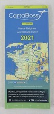 Carte VFR CartaBossy OACI 1:100000 France Belgique Luxembourg Suisse 2021*