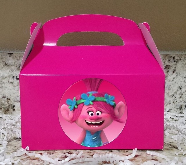 12 Trolls Poppy Favor Boxes Trolls Candy Bags eBay