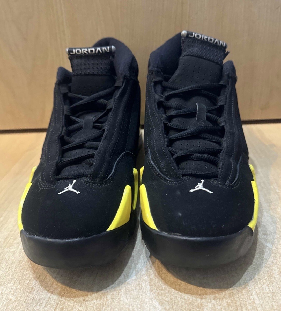 Air Jordan 14 イエロー/ブラック NIKE AIR JORDAN 14 Retro Thunder Yellow-Black/White 2014