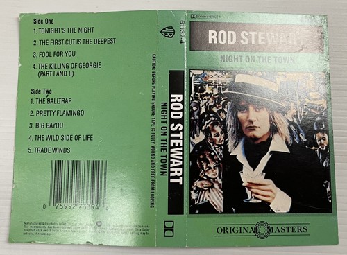 Rod Stewart A Night On The Town Music Cassette Tape 61132-4 WB 1976 - Picture 20 of 24