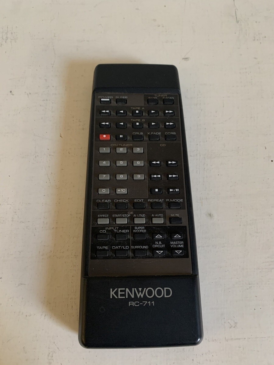 Kenwood RC-711 A/V Receiver Remote Control Genuine Original