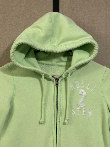 Hollister Jacket Women's XSmall Green Pockets - Picture 2 of 11
