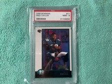 1998 BOWMAN  Football Fred Taylor PSA 9 Rookie RC Jaguars  # 11