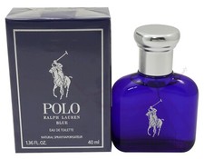 Polo Blue By Ralph Lauren 1.4oz/40ml Edt Spray For Men New In Box