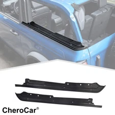 Car Rear Body Tub Rail Protector Armor Cargo Side Cover For 21+ Ford Bronco 2D