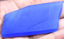110.00 CT Natural Blue Chalcedony Brazilian Superb Untreated Slab   