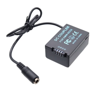 DC Coupler Dummy Battery Power Adapter DMW-DCC6 for Panasonic DMC