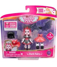 Royale High DARK FAIRY Fashion Doll Accessories Exclusive Virtual Item Code