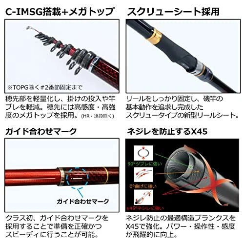 Daiwa Fishing Rod Iso rod 21 wave 3-53HR / N - Image 3 of 4
